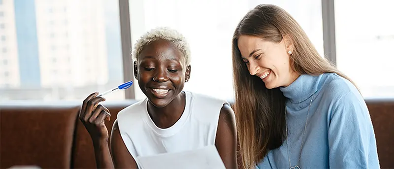 women-smiling