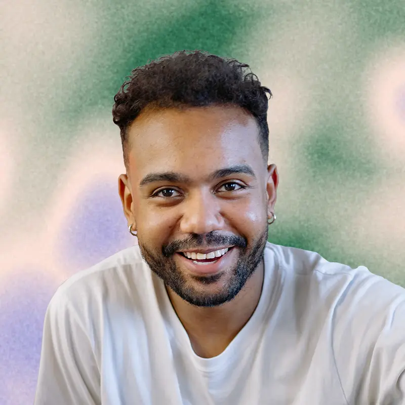 man smiling