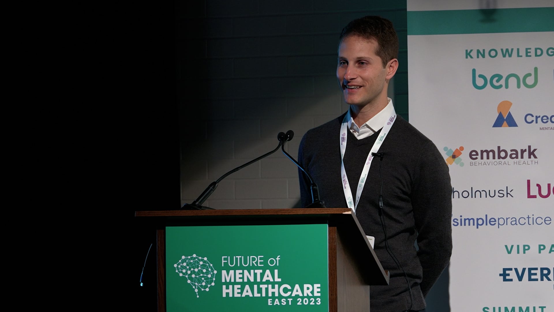 Jeremy Weisz at Future of Mental Health 2023